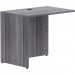 Lorell 69594 Weathered Charcoal Laminate Desking