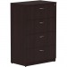 Lorell 18274 Essentials Espresso 4-drawer Lateral File