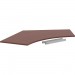 Lorell 16248 Relevance Series 120 Curve Panel Top