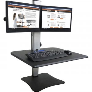 Victor DC350A DC350 Dual Monitor Sit-Stand Desk Converter