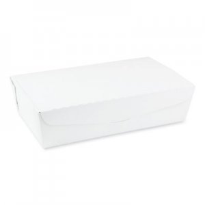 Pactiv PCTNOB04SW EarthChoice OneBox Paper Box, 77 oz, 9 x 4.85 x 2.7, White, 162/Carton