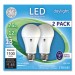 GE GEL93127670 75W LED Bulbs, 12 W, A19 Bulb, Daylight, 2/Pack
