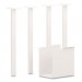 HON HONHLCPL29USPJW Coze Table Legs, 5.75 x 28, Designer White, 4/Pack