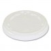 World Centric WORCPLCS9F Fiber Cup Lids, 3.1" Diameter x 0.4"h, Clear, 1,000/Carton