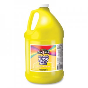 Cra-Z-Art CZA760042 Washable Kids Paint, Yellow, 1 gal Bottle