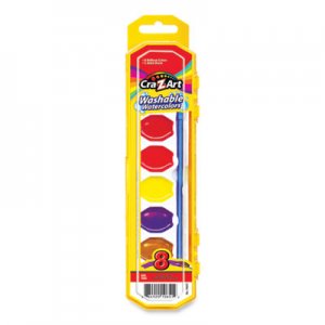 Cra-Z-Art CZA1065172 Washable Watercolors, 8 Assorted Colors