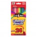 Cra-Z-Art CZA10403WM40 Colored Pencils, 24 Assorted Lead/Barrel Colors, 24/Set