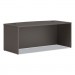 HON HONLDS7236BLS1 Mod Bow Front Desk, 72" x 36" x 29", Transparent Slate