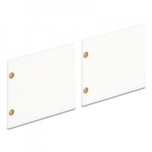 HON HONLDR72LMLP1 Mod Laminate Doors for 72"W Mod Desk Hutch, 17.87 x 14.83, Simply White, 2/Carton