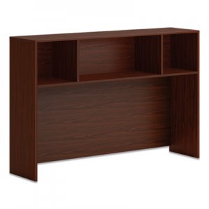 HON HONLDH60LT1 Mod Desk Hutch, 3 Compartments, 60 x 14 x 39.75, Traditional Mahogany