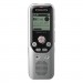 Philips PSPDVT1250 Digital Voice Tracer 1250 Recorder, 8 GB, Black/Silver