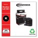 Innovera IVRLC101BK Compatible Black Ink, Replacement for Brother , 300 Page-Yield
