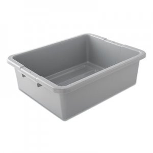 Rubbermaid Commercial RCP335192GRAY Bus/Utility Box, 17.3" x 7" x 21.5", Gray