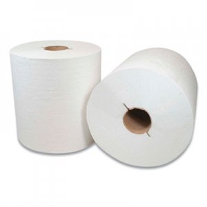 Morcon Tissue MOR300WI Morsoft Controlled Towels, I-Notch, 7.5" x 800 ft, White, 6/Carton