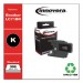Innovera IVRLC71BK Remanufactured Black Ink, Replacement for Brother , 300 Page-Yield