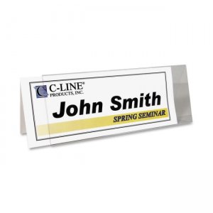 C-Line Products, Inc 87507 Rigid Name Tent Holder