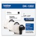 Brother BRTDK12023PK Die-Cut Shipping Labels, 2.4 x 3.9, White, 300/Roll, 3 Rolls/Pack