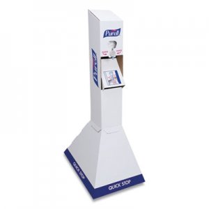 PURELL GOJ215602QFS Quick Floor Stand Kit with Two 1,000 mL PURELL Advanced Hand Sanitizer Refills, 29 x 29 x