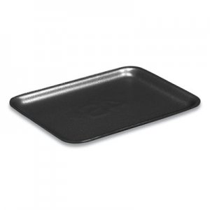 Pactiv PCT51P904S Supermarket Trays, #4S, 9.25 x 7.25 x 0.69, Black, 500/Carton