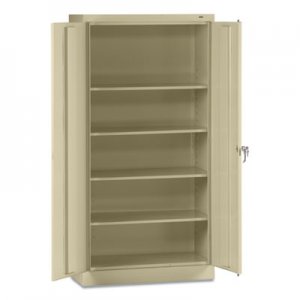 Tennsco TNN7218CPY 72" High Standard Cabinet (Assembled), 36 x 18 x 72, Putty