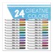 Sharpie SAN2117330 S-Note Creative Markers, Chisel Tip, Assorted Colors, 24/Pack