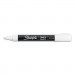 Sharpie SAN2103010 Wet-Erase Chalk Marker, Medium Bullet Tip, White, 2/Pack