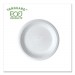 Eco-Products ECOEPP016NFA Vanguard Renewable and Compostable Sugarcane Plates, 6", White, 1,000/Carton