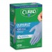 Curad MIICUR4145R Powder-Free Nitrile Exam Gloves, One Size, Blue, 100/Box