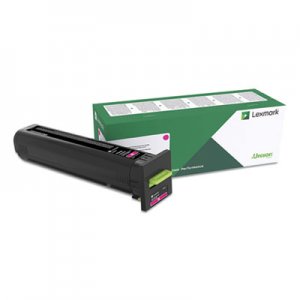 Lexmark LEX82K0XMG Return Program Extra High-Yield Toner, 22,000 Page-Yield, Magenta