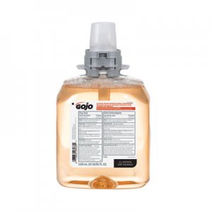 GOJO GOJ516204CT Luxury Foam Antibacterial Handwash, Fresh Fruit, 1,250 mL Refill, 4/Carton