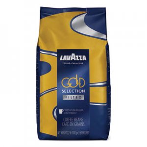Lavazza LAV3427 Gold Selection Whole Bean Coffee, Light and Aromatic, 2.2 lb Bag