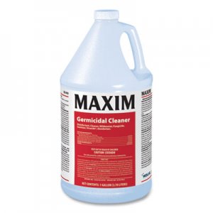 Maxim MLB04100041 Germicidal Cleaner, Lemon Scent, 1 gal Bottle, 4/Carton