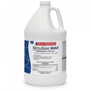 Opti-Cide Max WMNM60035 Disinfectant Cleaner, 1 gal Bottle, 4/Carton