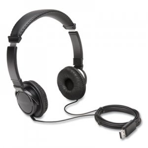 Kensington KMWK97600WW Hi-Fi Headphones, Black