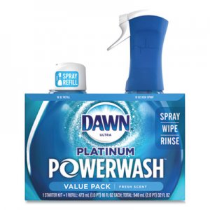 Dawn PGC31836PK Platinum Powerwash Dish Spray, Fresh, 16 oz Spray Bottle, 2/Pack