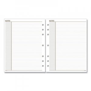 At-A-Glance AAG011200 Lined Notes Pages, 8.5 x 5.5, White, 30/Pack