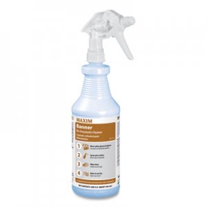 Maxim MLB07120012 Banner Bio-Enzymatic Cleaner, Fresh Scent, 32 oz Spray Bottle, 12/Carton