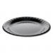 Pactiv PCTYTKB00090000 Laminated Foam Dinnerware, Plate, 9" Diameter, Black, 500/Carton