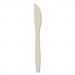 Pactiv PCTYPSMKTEC EarthChoice PSM Cutlery, Heavyweight, Knife, 7.5", Tan, 1,000/Carton