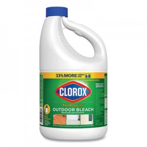 Clorox CLO32438 Outdoor Bleach, 81 oz Bottle, 6/Carton