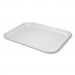 Pactiv PCT0TF112160000 Supermarket Tray, #1216, 16.25 x 12.63 x 0.63, White, 100/Carton