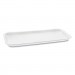 Pactiv PCT0TF110S00000 Supermarket Tray, #10S, 10.75 x 5.7 x 0.65, White, 500/Carton