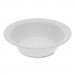 Pactiv PCTYTH100040000 Unlaminated Foam Dinnerware, Bowl, 5 oz, 4.5" Diameter, White, 1,250/Carton