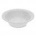 Pactiv PCTYTH100040000 Unlaminated Foam Dinnerware, Bowl, 5 oz, 4.5" Diameter, White, 1,250/Carton