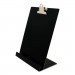 Saunders SAU22521 Free Standing Clipboard and Tablet Stand, 1" Clip Capacity, Holds 8.5 x 11, Black