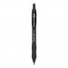 Paper Mate PAP2095476 Profile Retractable Gel Pen, Medium 0.7 mm, Black Ink, Translucent Black Barrel, Dozen