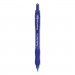 Paper Mate PAP2095472 Profile Retractable Gel Pen, Medium 0.7 mm, Blue Ink, Translucent Blue Barrel, Dozen