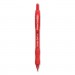 Paper Mate PAP2095463 Profile Retractable Gel Pen, Medium 0.7 mm, Red Ink, Translucent Red Barrel, Dozen