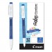 Pilot PIL11467 FriXion Erasable Stick Marker Pen, 0.6 mm, Blue Ink/Barrel, Dozen