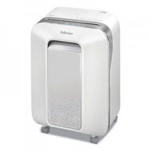 Fellowes FEL5015101 Powershred LX200 Micro Cut Shredder, 12 Manual Sheet Capacity, White